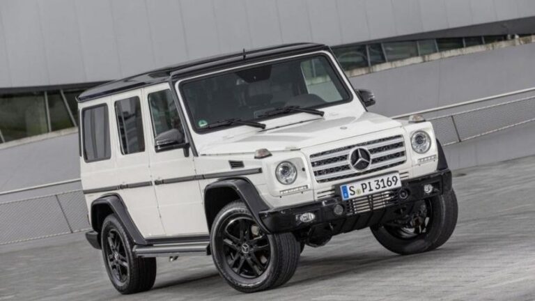 Mercedes-Benz Klasa G W463 (1989-2006) - schematy bezpieczników i przekaźników