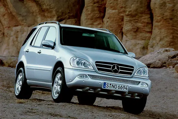 Mercedes-Benz Klasa M W163 (1997-2005) - schematy bezpieczników i przekaźników
