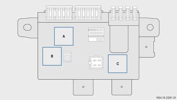Mercedes-Benz Vito W447 (2014-2023) - schematy bezpieczników i przekaźników