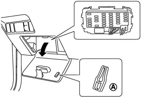 Nissan X-Trail T30 (2001-2007) - schematy bezpieczników i przekaźników