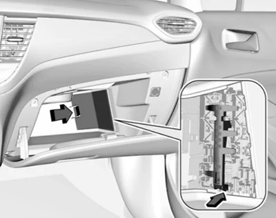 Opel Crossland X (2017-2020) - schematy bezpieczników i przekaźników