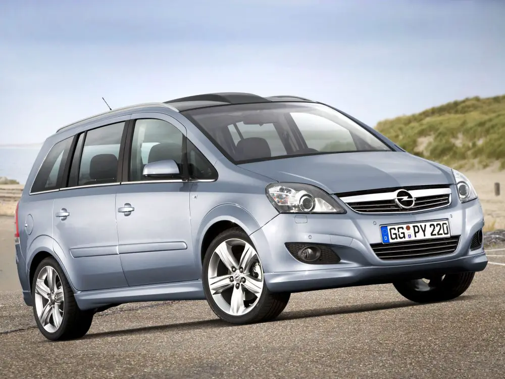 Opel Zafira B (2006-2014) - schematy bezpieczników i przekaźników