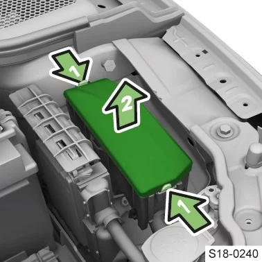 Skoda Fabia IV (2021) - schematy bezpieczników i przekaźników