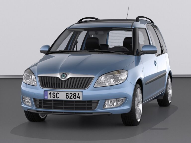 Skoda Roomster (2014) - schematy bezpieczników i przekaźników