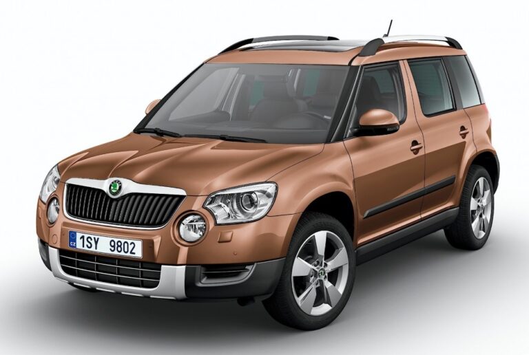 Skoda Yeti (2009) - schematy bezpieczników i przekaźników