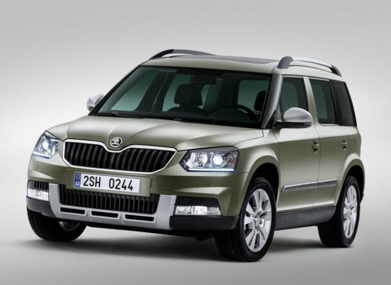 Skoda Yeti (2013) - schematy bezpieczników i przekaźników