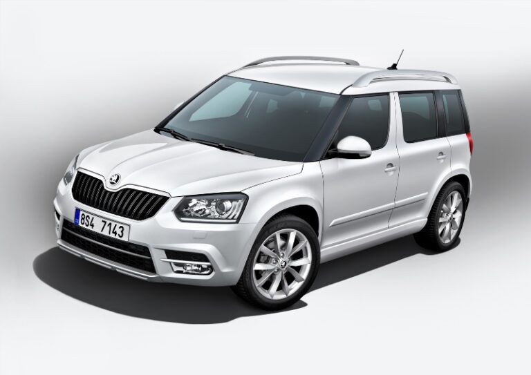 Skoda Yeti (2014) - schematy bezpieczników i przekaźników