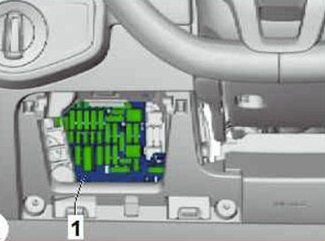 Volkswagen Touran II (5T) (2016-2020) - schematy bezpieczników i przekaźników