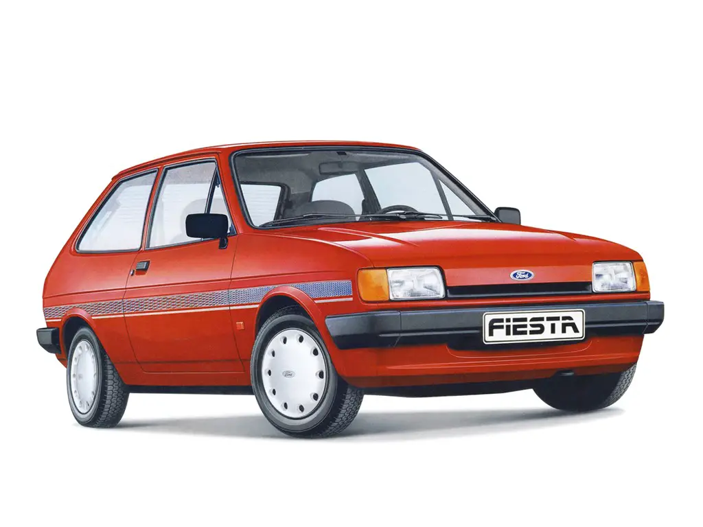 Ford Fiesta II (1983-1989) - schematy bezpieczników i przekaźników