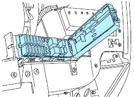 Ford Taurus (1995-1999) - schematy bezpieczników i przekaźników