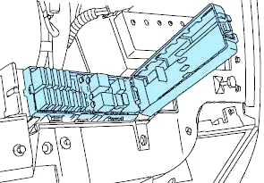 Ford Taurus (1999-2007) - schematy bezpieczników i przekaźników