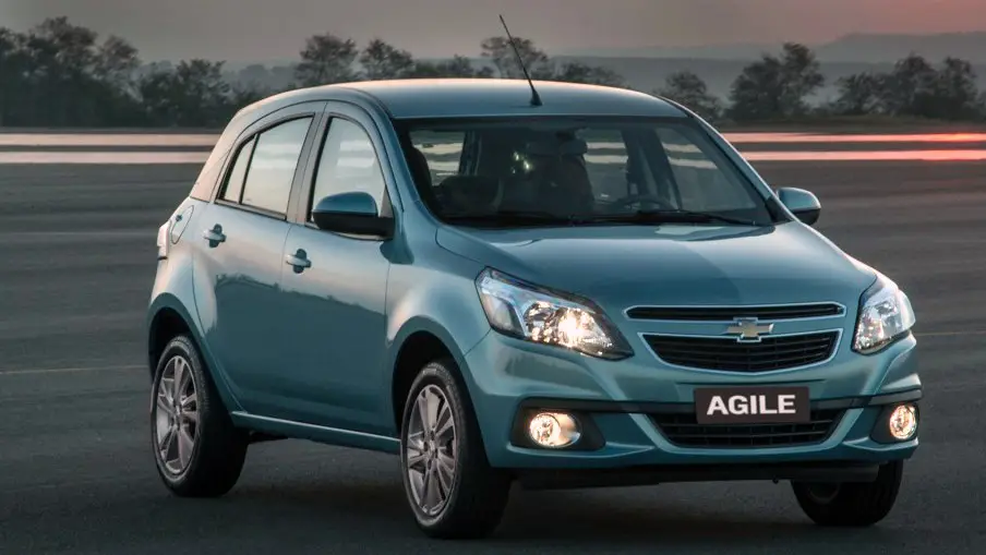 Chevrolet Agile (2014-2017) - schematy bezpieczników i przekaźników