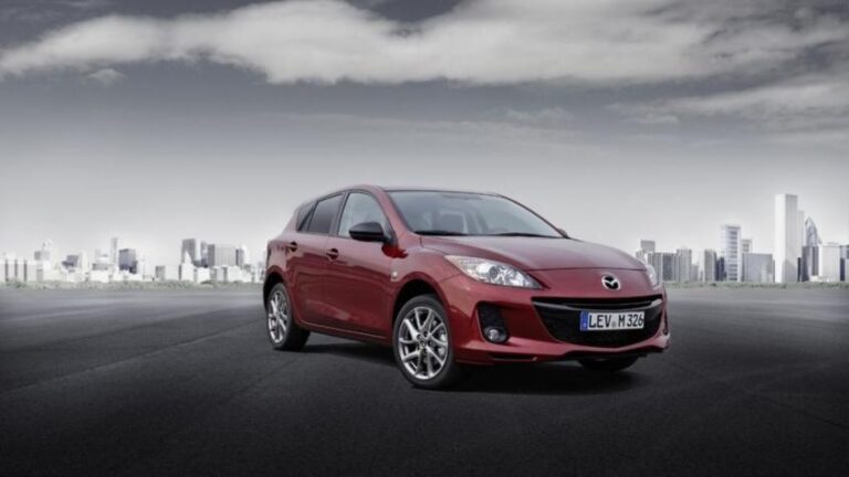 Mazda 3 II BL (2010) - schematy bezpieczników i przekaźników