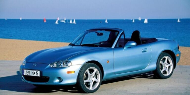 Mazda MX-5 II (2004-2005) - schematy bezpieczników i przekaźników