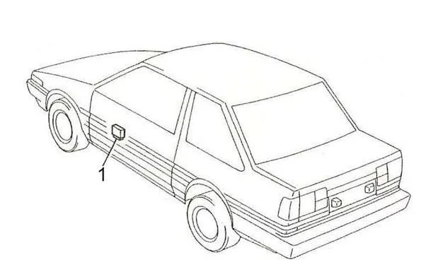 Toyota Corolla AE86 (1983-1987) - schematy bezpieczników i przekaźników