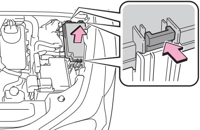 Toyota Prius (XW50) (2015-2022) - schematy bezpieczników i przekaźników
