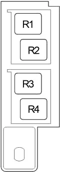 Toyota Verso AR20 (2009-2017) - schematy bezpieczników i przekaźników