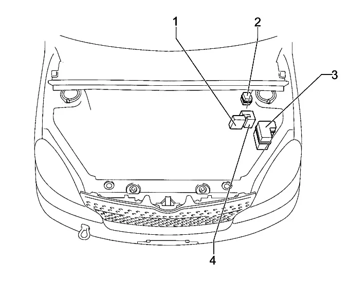 Toyota Yaris (XP10) (1999-2005) - schematy bezpieczników i przekaźników