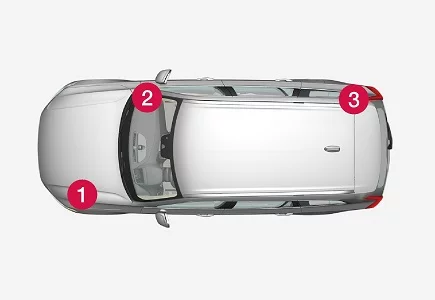 Volvo S60 (2023) - schematy bezpieczników i przekaźników