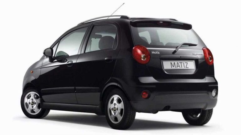 Chevrolet Matiz G2 (2005-2010) - schematy bezpieczników i przekaźników