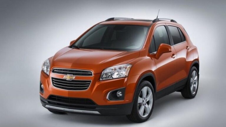 Chevrolet Trax (2013-2017) - schematy bezpieczników i przekaźników