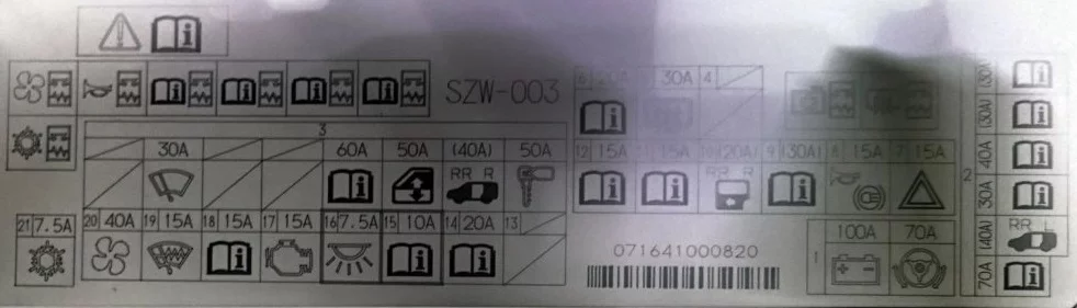 Honda StepWGN (2009-2015) - schematy bezpieczników i przekaźników
