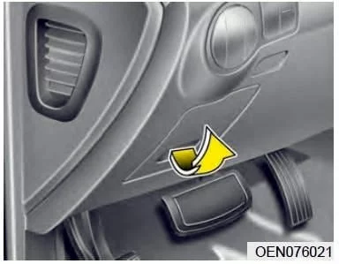 Hyundai Veracruz, ix55 (2011-2012) - schematy bezpieczników i przekaźników