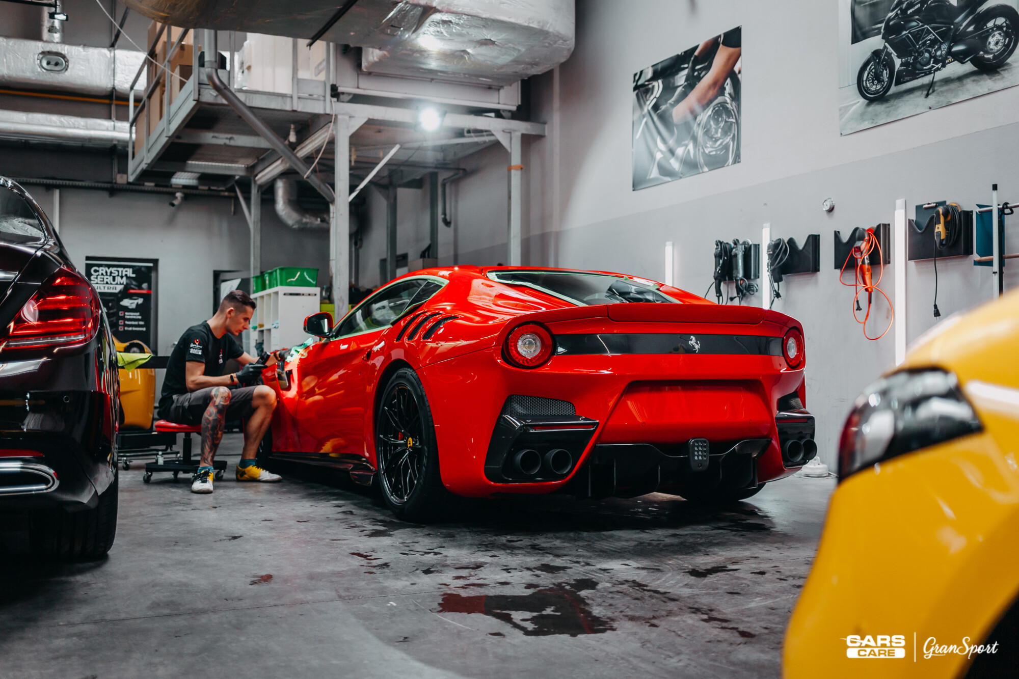 Ferrari auto detailing